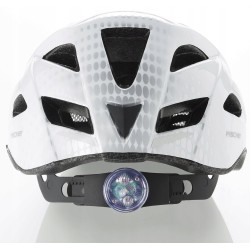 Outlet Kask Rowerowy Regulowany Fischer S/M 52-59cm Oświetlenie Led Tył