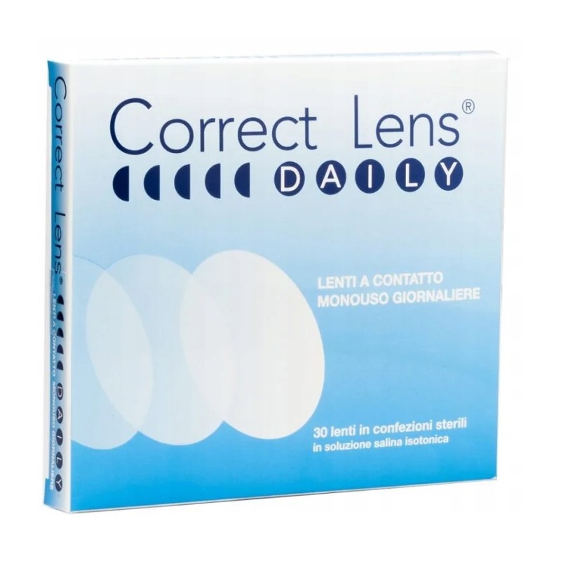 Outlet Soczewki Correct Lens jednodniowe na krótkowzroczność -2,75 24szt.