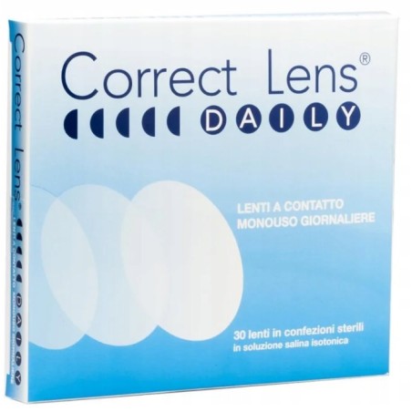 Outlet Soczewki Correct Lens jednodniowe na krótkowzroczność -2,75 24szt.