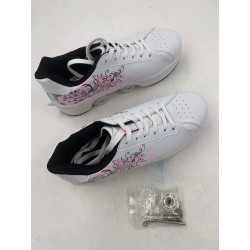 Outlet Buty na kółkach 2w1 Deformation Roller Skates R.39 Biały/różowy