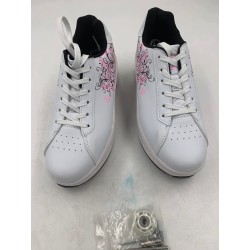 Outlet Buty na kółkach 2w1 Deformation Roller Skates R.39 Biały/różowy