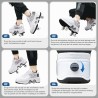 Outlet Buty na kółkach 2w1 Deformation Roller Skates R.39 Biały/różowy