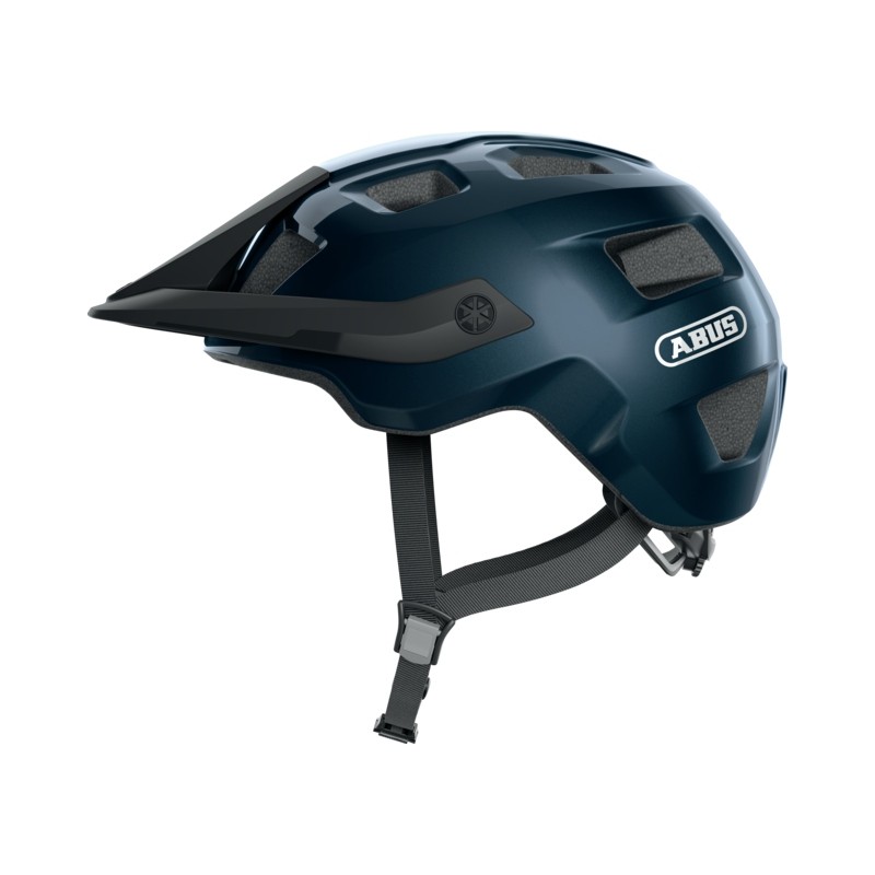 Abus Kask rowerowy MoTrip Mtb L 57-61 cm niebieski 64714
