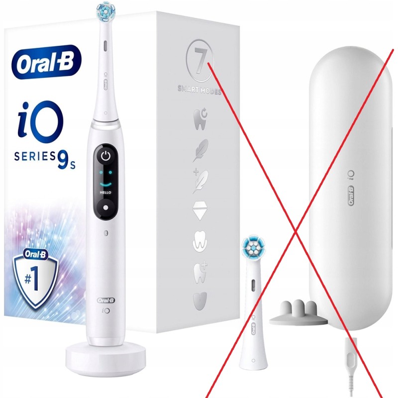 Outlet Szczoteczka magnetyczna Oral-B iO Series 9S Biały OPIS