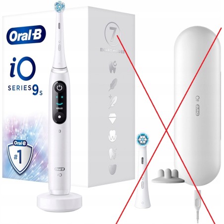Outlet Szczoteczka magnetyczna Oral-B iO Series 9S Biały OPIS