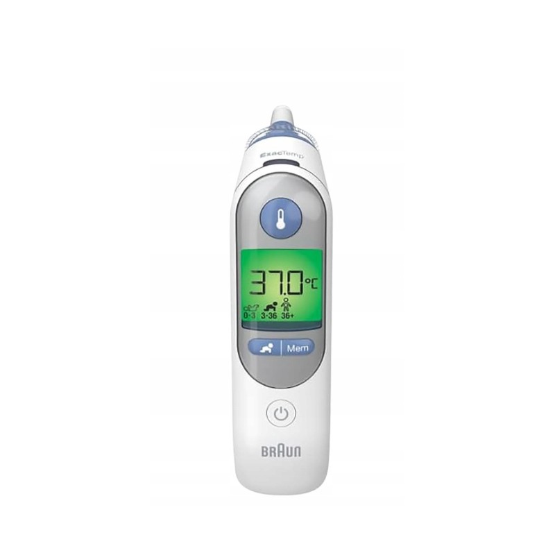 Braun ThermoScan 7 BRAIRT6520WE Termometr do Ucha + 21 kapturków