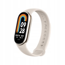 USZKODZONY Xiaomi Smart Band 8 AMOLED 1,62 tętno SpO2 5ATM Złoty