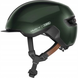 Kask rowerowy Abus Hud-Y LED moss green M 54-58 cm