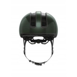 Kask rowerowy Abus Hud-Y LED moss green M 54-58 cm