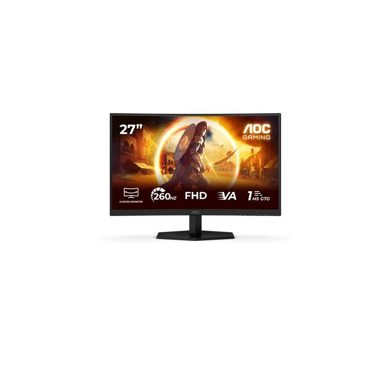 USZKODZONY Zakrzywiony Monitor LED AOC C27G42ZE 27" 1920 x 1080 px VA 1MS