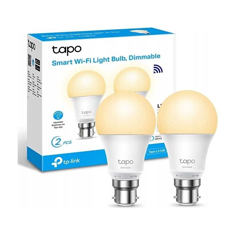 2x TP-Link Tapo Smart Wi-Fi Light Bulb ŻARÓWKI LED