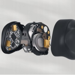 Outlet Słuchawki bezprzewodowe dokanałowe Technics EAH-AZ80E-K Czarny