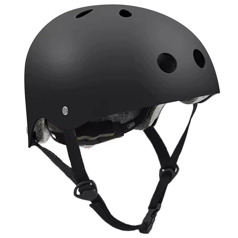 Outlet Ease Kask rowerowy do jazdy na deskorolce BMX regulowany czarny