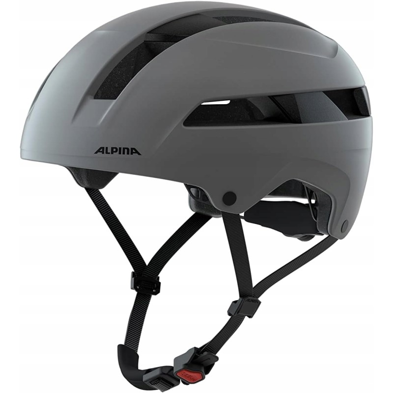 ALPINA kask rowerowy miejski SOHO kolor szary rozmiar M 51-56 cm 260 gram