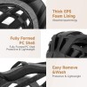 Outlet Findway kask rowerowy dla dorosłych, regulowany, rozmiar M 55-59 cm,