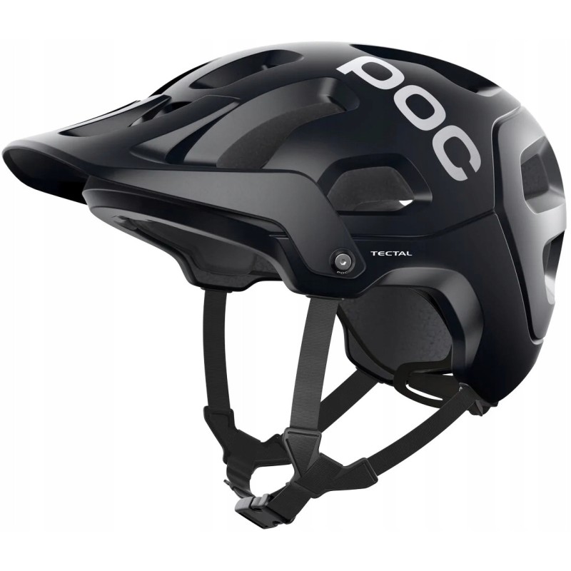 Outlet Kask rowerowy POC Tectal czarny rozmiar S 51-54cm matowy czarny