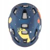 Kask rowerowy dziecięcy UVEX Kid 2 CC Kosmos Blue Rocket r. 46-52