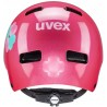 Kask rowerowy Uvex Kid 3 Pink Flower r. S/M