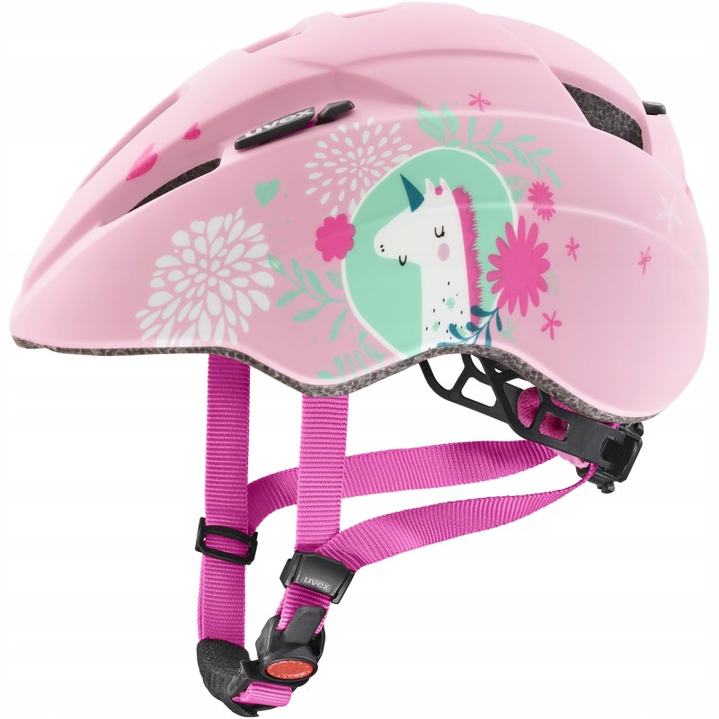 Uvex Kask Kid 2 CC dziecięcy rozmiar 46-52 cm różowy motyw jednorożca