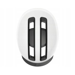 Kask rowerowy Abus Urban Hud-y LED Shiny White L 57-61cm