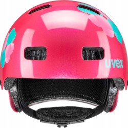 Kask rowerowy Uvex Kid 3 pink flower r. 51-55 cm