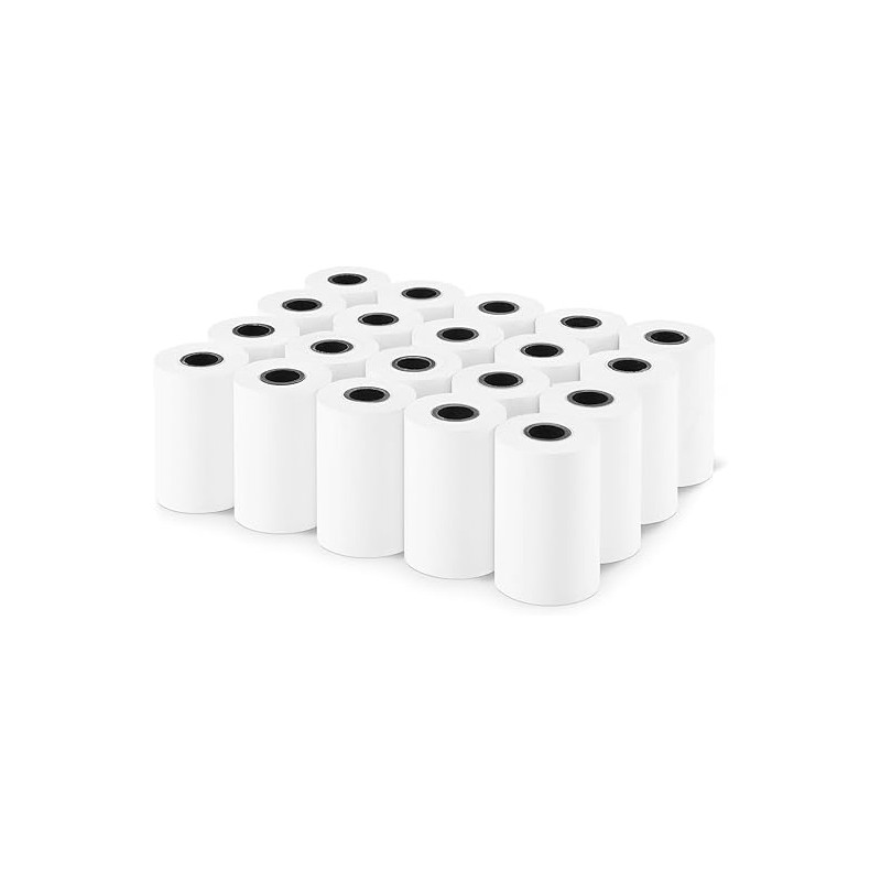 Outlet Rolki papieru termicznego do paragonów 57 mm x 40 mm 20 rolek