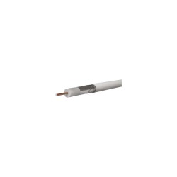Outlet Kabel Antenowy Koncentryczny Przewód CB130 20 m Biały