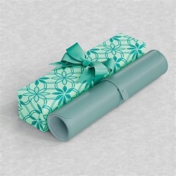 Outlet Podkładka pod mysz na biurko 80 x 40 cm Matowo Zielona Wodoodporna