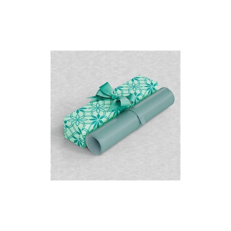 Outlet Podkładka pod mysz na biurko 80 x 40 cm Matowo Zielona Wodoodporna