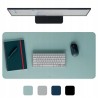 Outlet Podkładka pod mysz na biurko 80 x 40 cm Matowo Zielona Wodoodporna