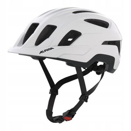 Outlet Kask rowerowy Alpina Paranus rozmiar 52-56 Biały Matowy