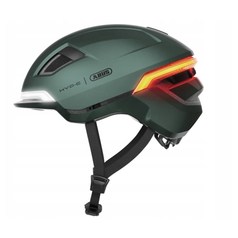 Outlet Kask rowerowy miejski Abus Hyp-e Jungle Green L 57-61cm