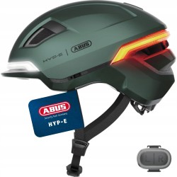 Outlet Kask rowerowy miejski Abus Hyp-e Jungle Green L 57-61cm