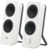 Outlet Zestaw głośników 2.0 Logitech Z207 białe 2,5 W jack 3.5 mm biały