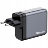 Outlet Ładowarka sieciowa Verbatim GNC-140 3x USB-C PD 140 W 1x USB-A OPIS