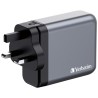 Outlet Ładowarka sieciowa Verbatim GNC-140 3x USB-C PD 140 W 1x USB-A OPIS