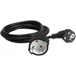 Outlet Unitec przedłużacz sieciowy jednogniazdowy schuko h05vv f3g 1,5 mm²