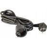 Outlet Unitec przedłużacz sieciowy jednogniazdowy schuko h05vv f3g 1,5 mm²