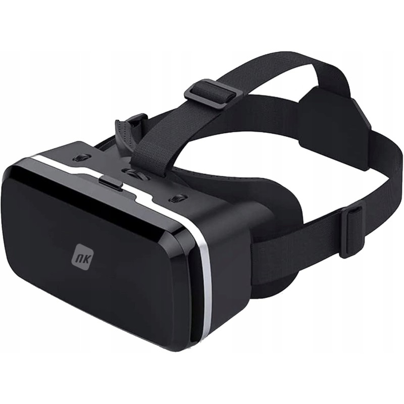 Outlet Okulary VR Gogle 3D NK-G04-VR do Telefonu Regulowane Czarny