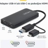 Outlet StarTech Adapter USB-C/A na Dual HDMI 2x HDMI 4K 1080p Mac Windows