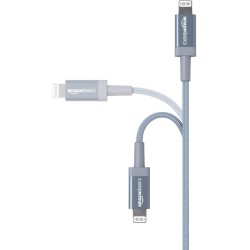 Outlet Amazon Basics kabel USB-A Lightning 1m niebieski MFi do iPhone iPad