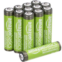 Outlet Amazon Basics AAA akumulatorki 850 mAh 12 sztuk NiMH do ładowania