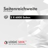 Outlet Logic-Seek TN-2420 toner XXL czarny do Brother MFC-L2710DW, 2 szt.