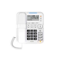 Outlet Telefon Stacjonarny Alcatel TMAX 70 ze słuchawką Biały Duże