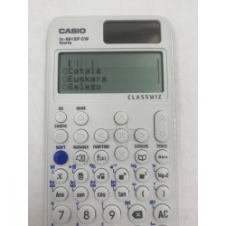USZKODZONY Kalkulator naukowy Casio FX-991SP CW solarny język hiszpański