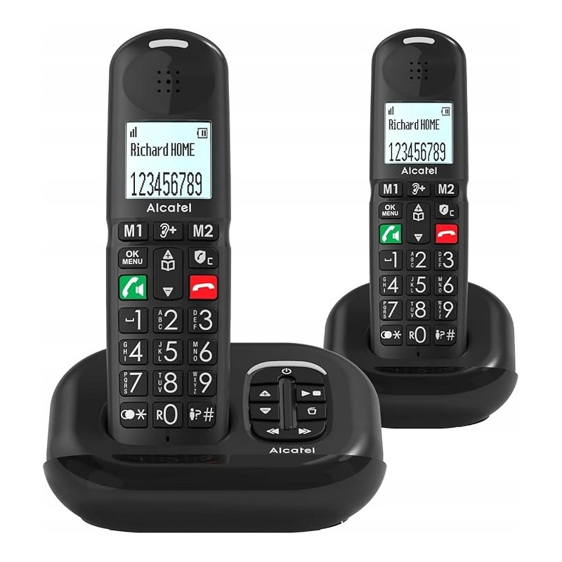Outlet ALCATEL XL685 Voice Duo - bezprzewodowy telefon stacjonarny DECT