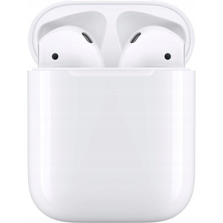 USZKODZONY Słuchawki Apple AirPods 2. generacji etui przewodowe Lightning