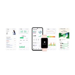 Outlet Smartwatch Samsung Galaxy Fit3 Srebrny 5 ATM AMOLED SpO2 Srebrny