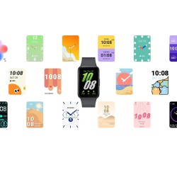 Outlet Smartwatch Samsung Galaxy Fit3 Srebrny 5 ATM AMOLED SpO2 Srebrny