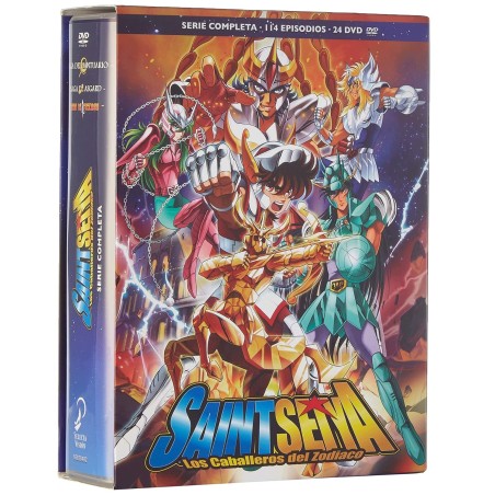 Saint Seiya Rycerze Zodiaku kompletna seria anime 114 odc. j.hiszpański DVD